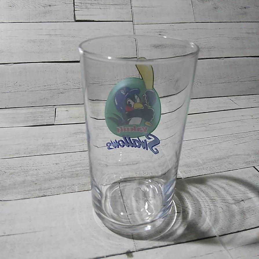 Amazon.co.jp: ヤクルトスワローズ「つば九郎 グラス 1個