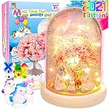 YOFUN Make Your Own Unicorn Night Light - Unicorn Craft Kit for Kids, Arts and Crafts Nightlight Project Novelty for Girl Age 4 to 9 Year Old, Unicorns Gifts for Girls