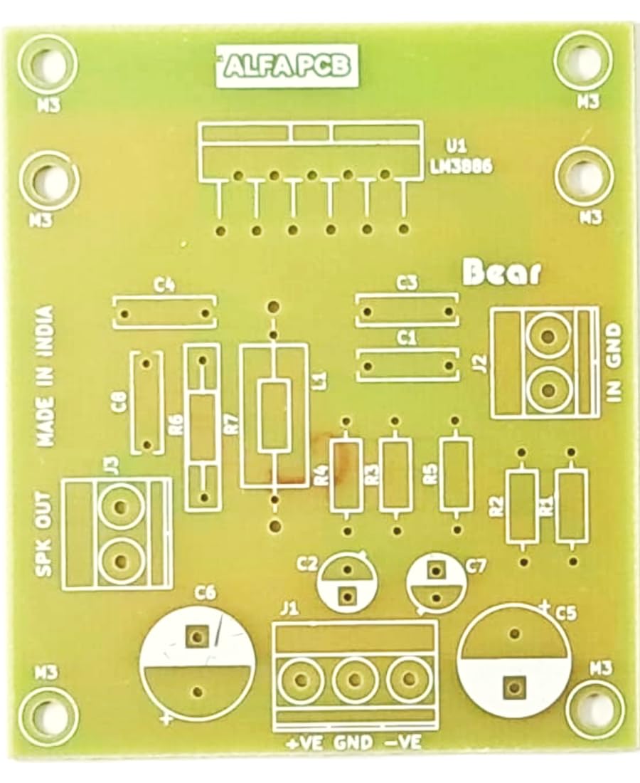 LM3886 Audio amplifier board 68 watts - PCB only-image-13