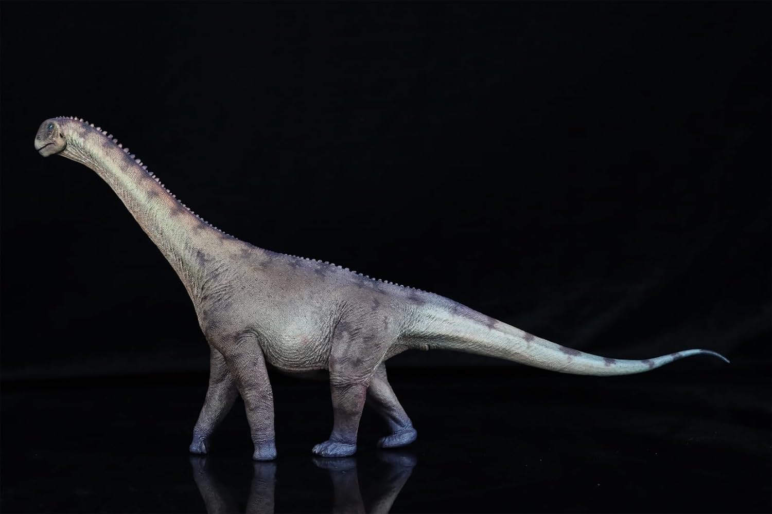 1:35 Camarasaurus Model Sauropod Dinosaur Animal Collector GK Decor Gift (Brown with Box)