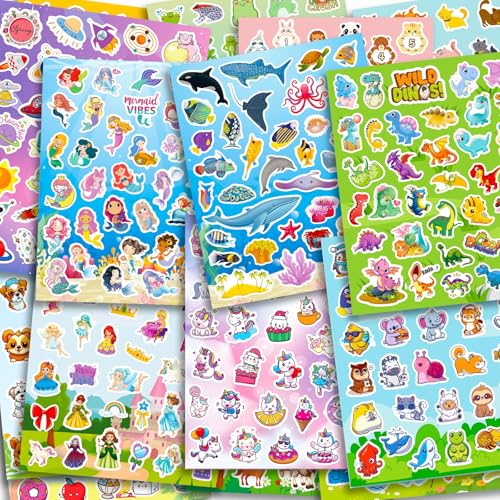 BestiePal 1286Pcs Stickers for Kids