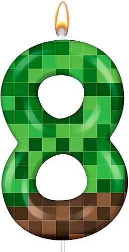 Miniatura 76 de Vela Temática de Coches de Carreras para Cumpleaños Número 2 Vela a Cuadros para Decoración de Fiesta de Cumpleaños Adorno de Tarta para Decoración