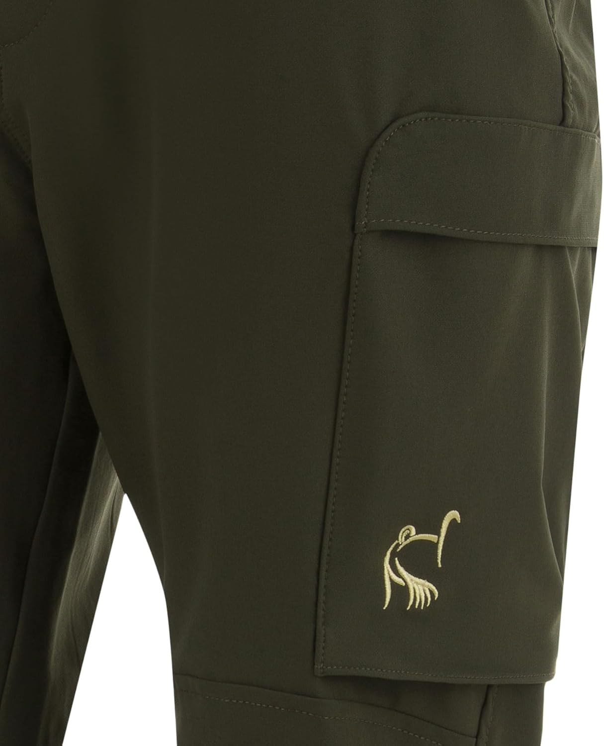 Drake Waterfowl Men's Ol' Tom Stretch Turkey Pants OT0023 - Comfortable Durable Camo Pattern Hunting Gear Cargo w/Pockets