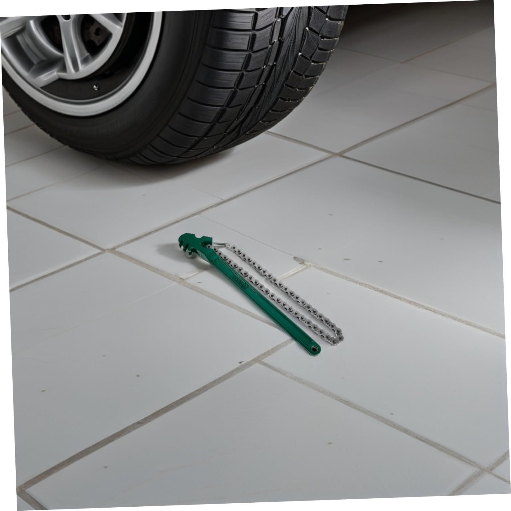 IMIKEYA 2 Pièces Clé à Chaîne pour Robuste et Antidérapante Clé Réglable Multifonction pour Réparation Automobile et Plomberie