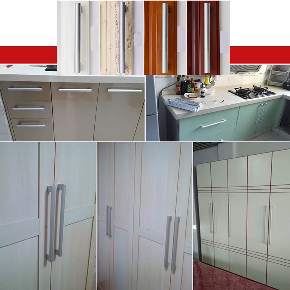 Uchwyt do holowania, uchwyt do szafki, 2 szt. Uchwyt do szafy Uchwyty do drzwi ze stopu aluminium Uchwyty do drzwi szuflady, śruby w zestawie (rozstaw otworów 864 mm) (Size : Hole distance 768mm)