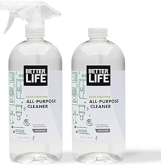 All Purpose Cleaner - Multipurpose Home and Kitchen Cleaning Spray for Glass, Countertops, Appliances, Upholstery & More - Multi-surface Spray Cleaner - 32oz (Pack of 2) Unscented