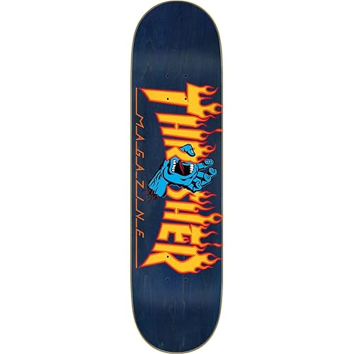 SANTA CRUZ Thrasher Screaming Flame Logo 8.25in x 31.8in Skateboard Decks