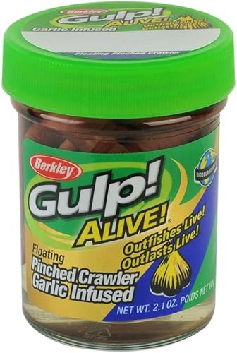 Miniatura 3 de Berkley ¡Gulp! Alive! - Cebo suave de pesca flotante, rastreador nocturno, 2 pulgadas