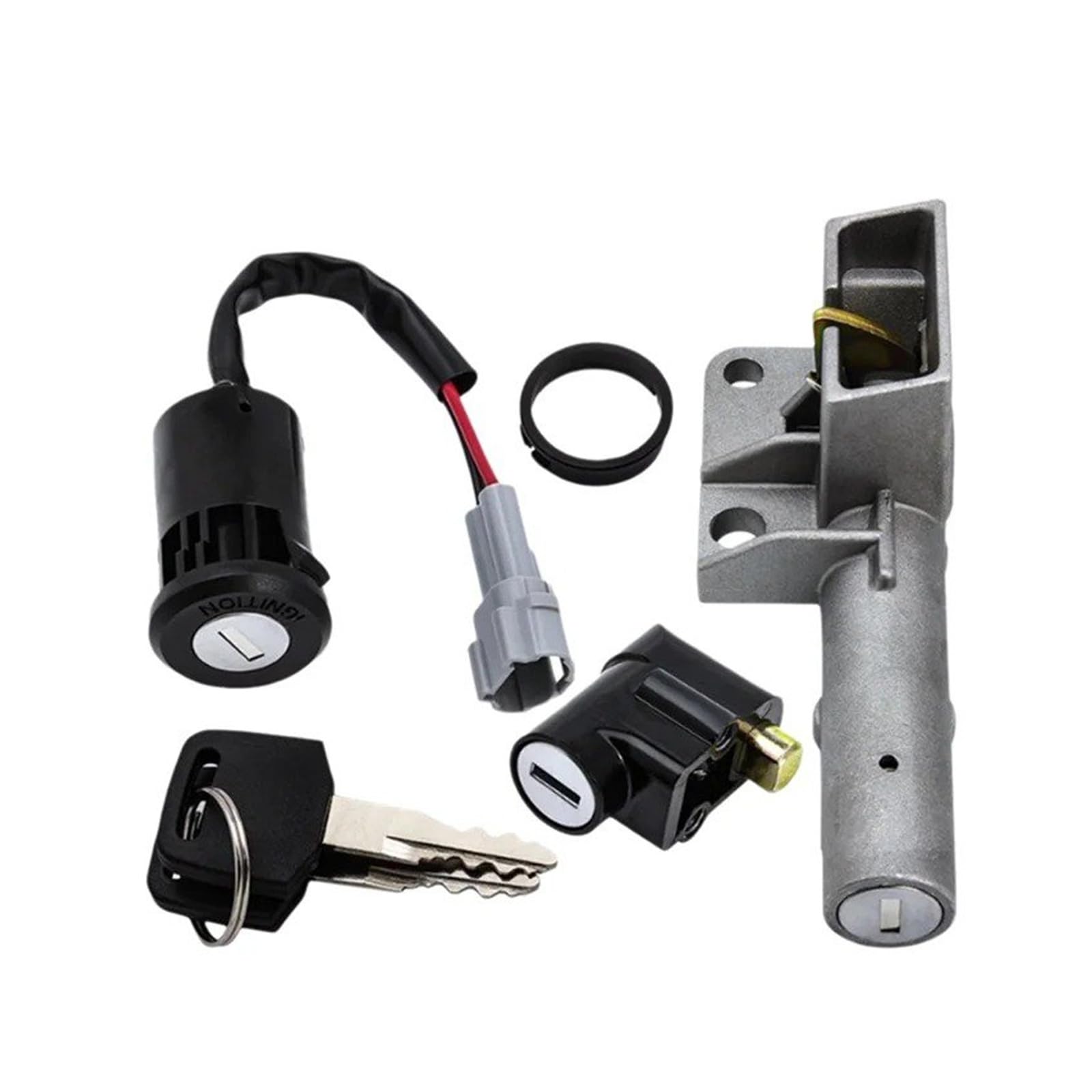 Interruptor de encendido, cerradura de la caja de la batería y llave para motocicletas eléctricas todoterreno (Surron Lightbee Light Bee XS)