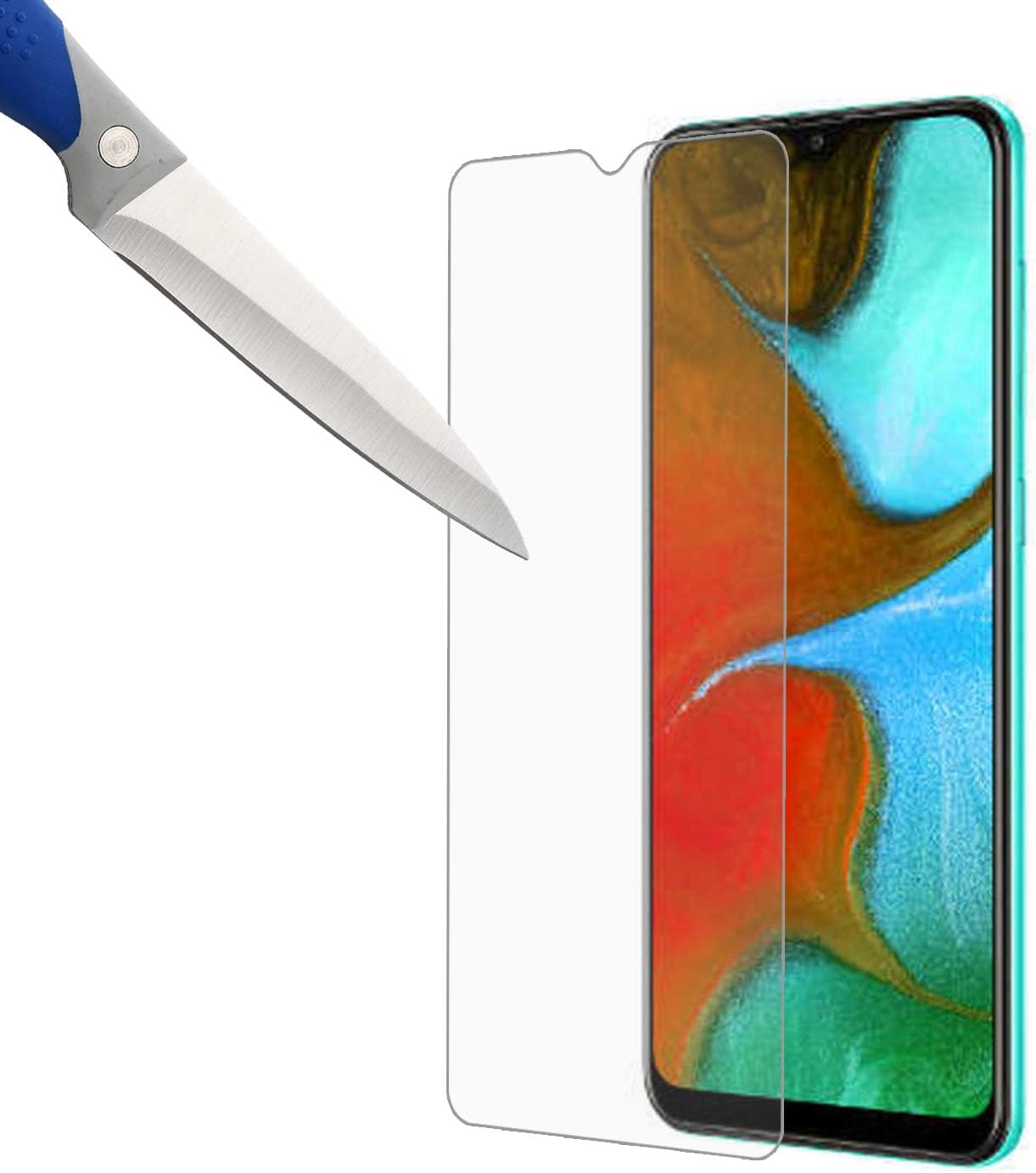 Mr.Shield [3-Pack] Designed For Samsung Galaxy A12 [Tempered Glass] [Japan Glass with 9H Hardness] Screen Protector with Lifetime Replacement