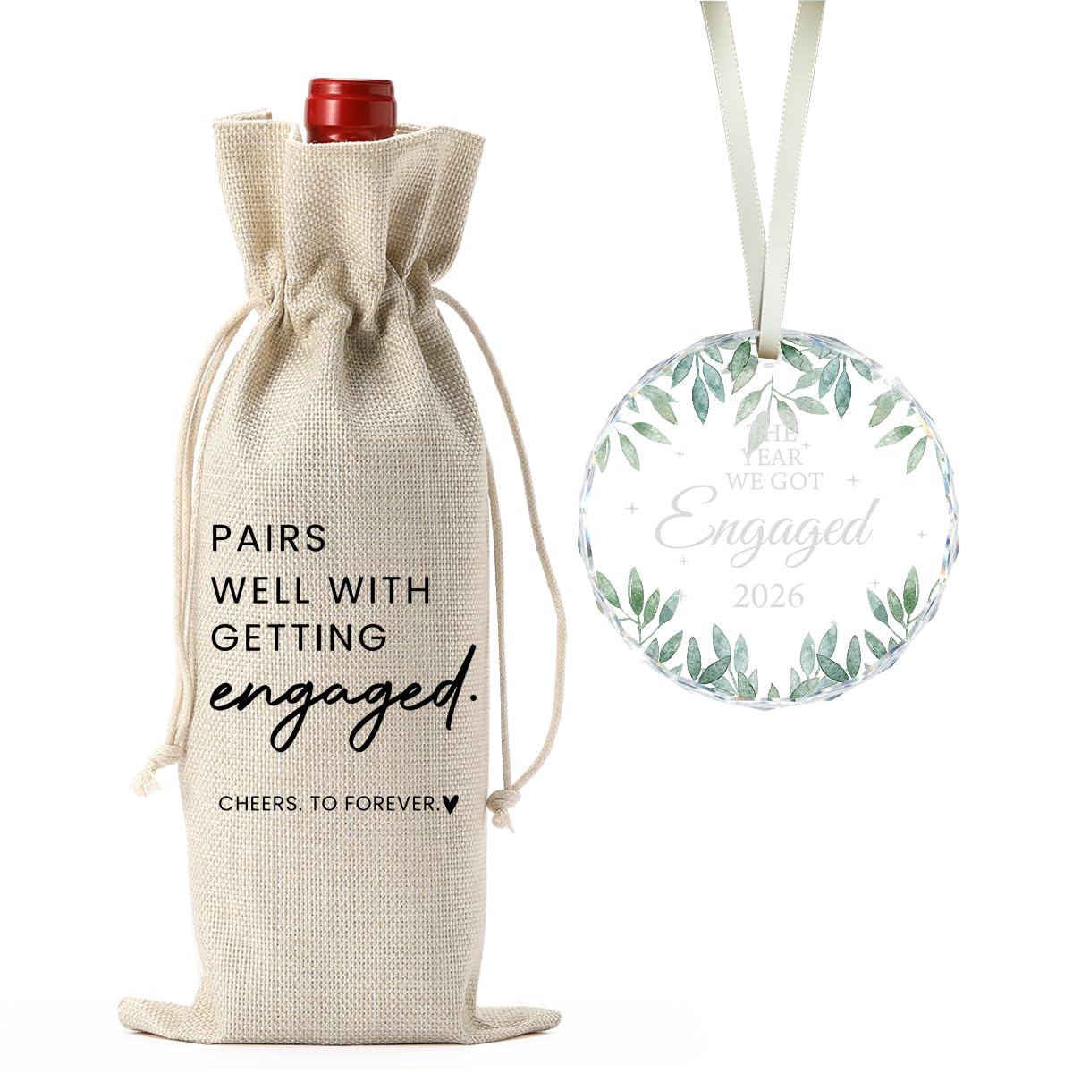 FBCCZEY First Betrothed Engaged Engagement Gifts for Couples Her