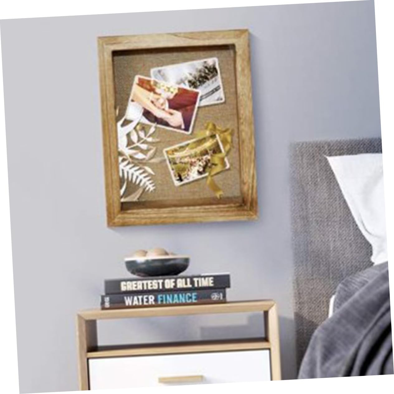 PRETYZOOM Box Wooden Display Box Specimen Display Case Clear Rustic Wall Decor Small Entomology Indoor Insect Mounted Frame Specimens Hanging Garden Decoration Display Cabinet Linen