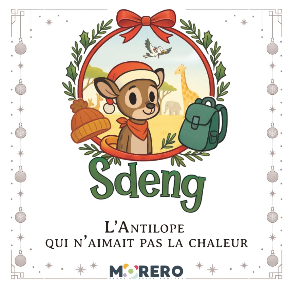 Sdeng, L’Antilope qui n’aimait pas la chaleur: Le voyage qui a changé Noël à jamais.