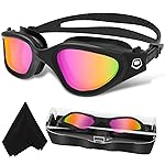 WIN.MAX Polarized Swimming Goggles Swim Pool Goggles Anti Fog Anti UV No Leakage Clear Vision for Men Women Adults Teenagers