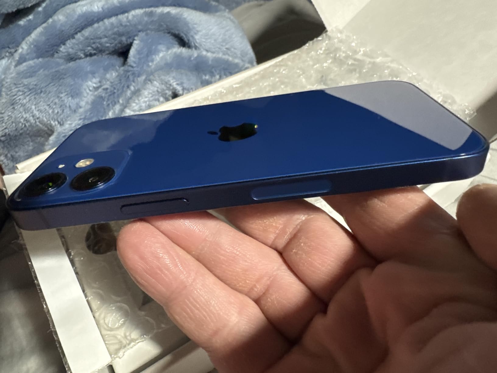 Apple iPhone 12 Mini, 64GB, Blue - Unlocked (Renewed Premium)