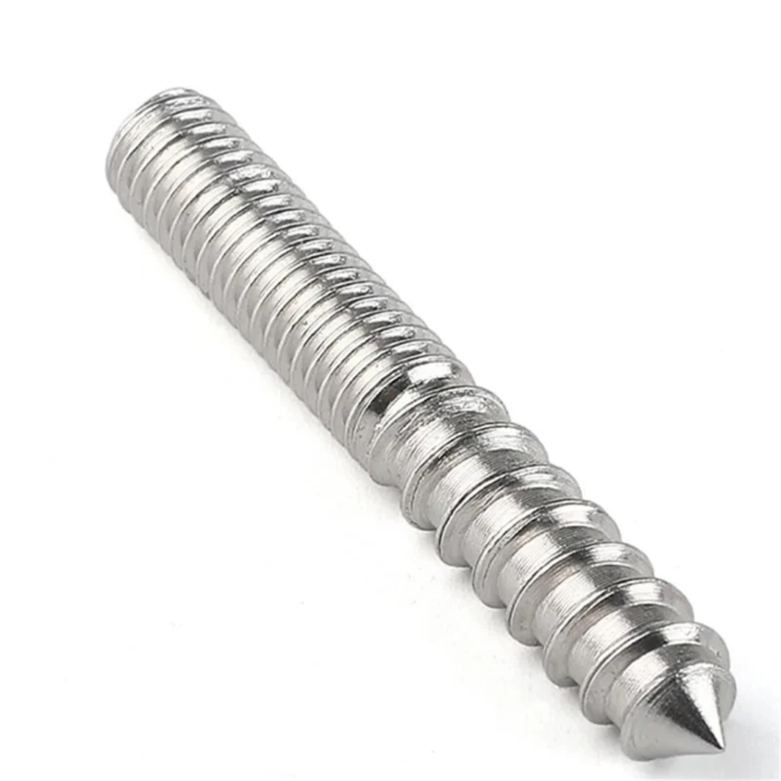 Viti autofilettanti a doppia testa in acciaio inox vite esagonale doppia vite autofilettante finale M4 M5 M6 (30-60 mm) (M6 x 50 mm)