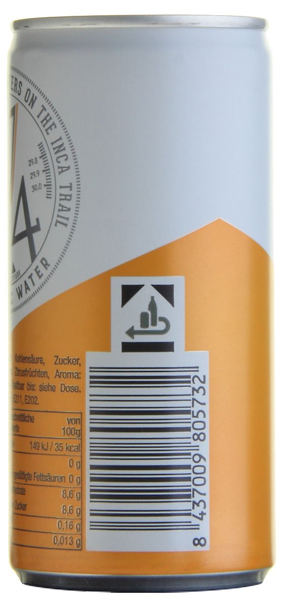 Tonic Water Barattolo 1724 (6 x 0,2 l)