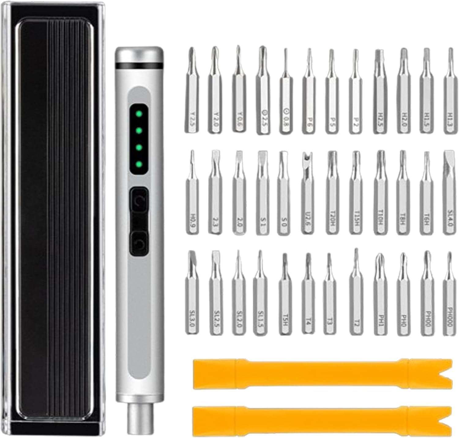 E1 Max Electric Screwdriver,Mini Precision Screwdriver Set,44 in 1 Screwdriver Set,Magnetic Storage, Repair Tool Kit for Electronics Phone Camera Laptop Watch