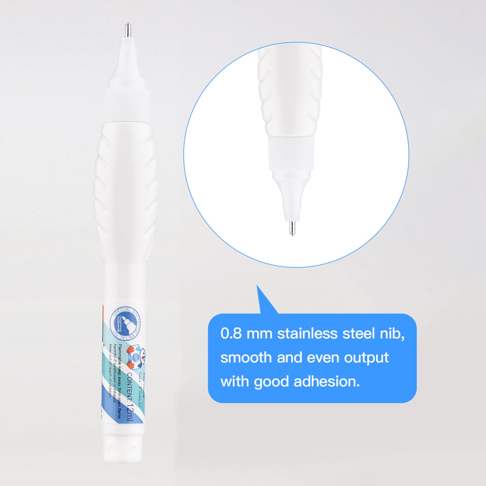 Set 12 penne correttive Whiteout liquido a punta fine 7 ml