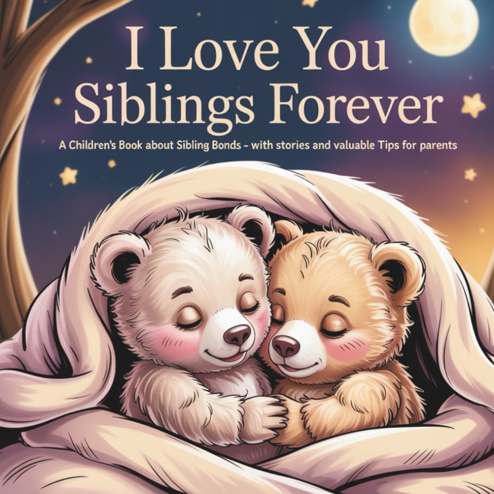 I love you - Siblings forever: A children's book about the sibling bond - with stories and valuable parenting tips