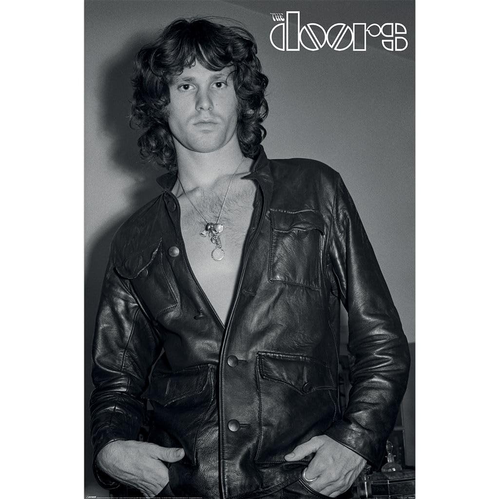 Pyramid International Official Maxi Poster – The Doors (Jim Morrison) | Decorative Wall Art | 61cm x 91.5cm Poster for Bedrooms, Dorms & Fans