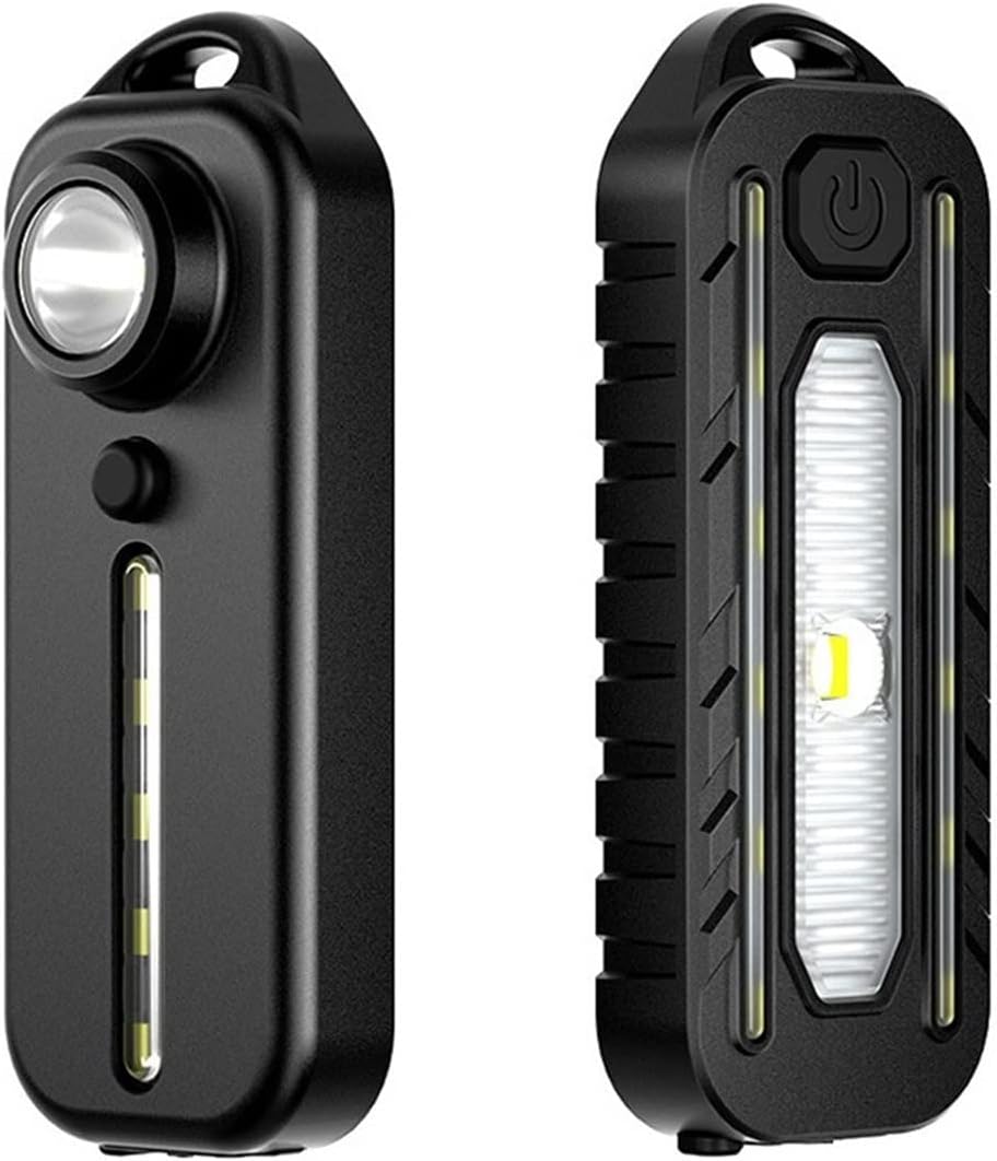 LED Red Blue Shoulder Police Light with Clip USB Charging