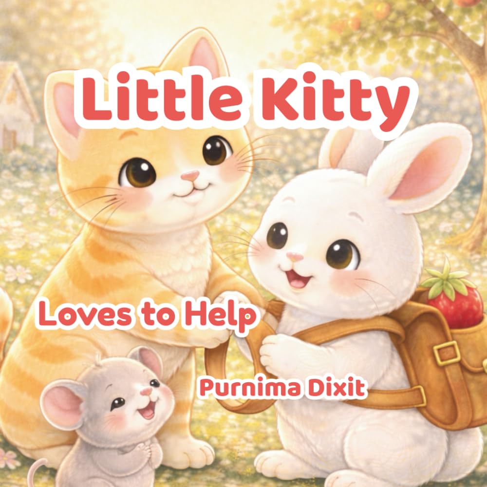 Little Kitty Loves to Help: A Sweet Story About Kindness and Friendship