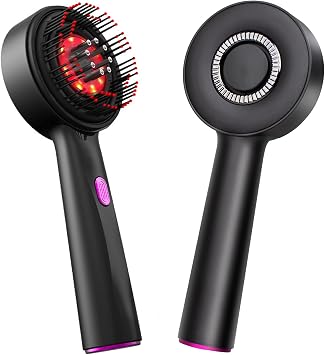 Electric Scalp Massager,smart scalp massager with dual use for dry&wet hair | supports hair serum application,3 Modes selection,gift