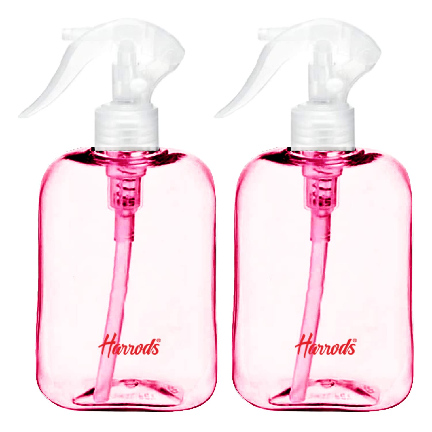 Spray Bottle Combo Pack - 250ml Empty Bottles for Travel, Liquid, Room Spray, Fogging, Hand Wash, and Rangoli - Set of 2