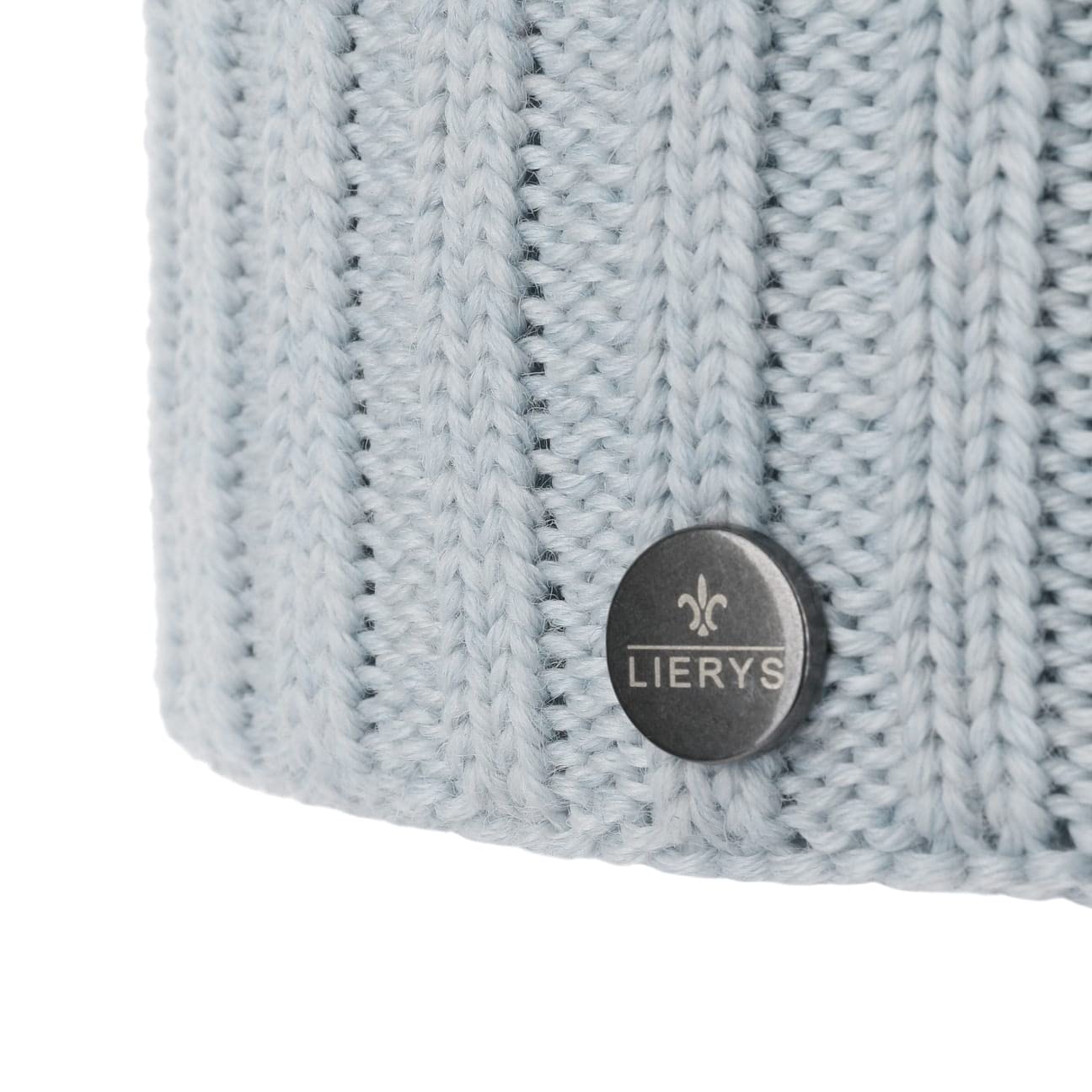 Lierys Gorro de Punto con Vuelta Merino Unisex Otono Invierno