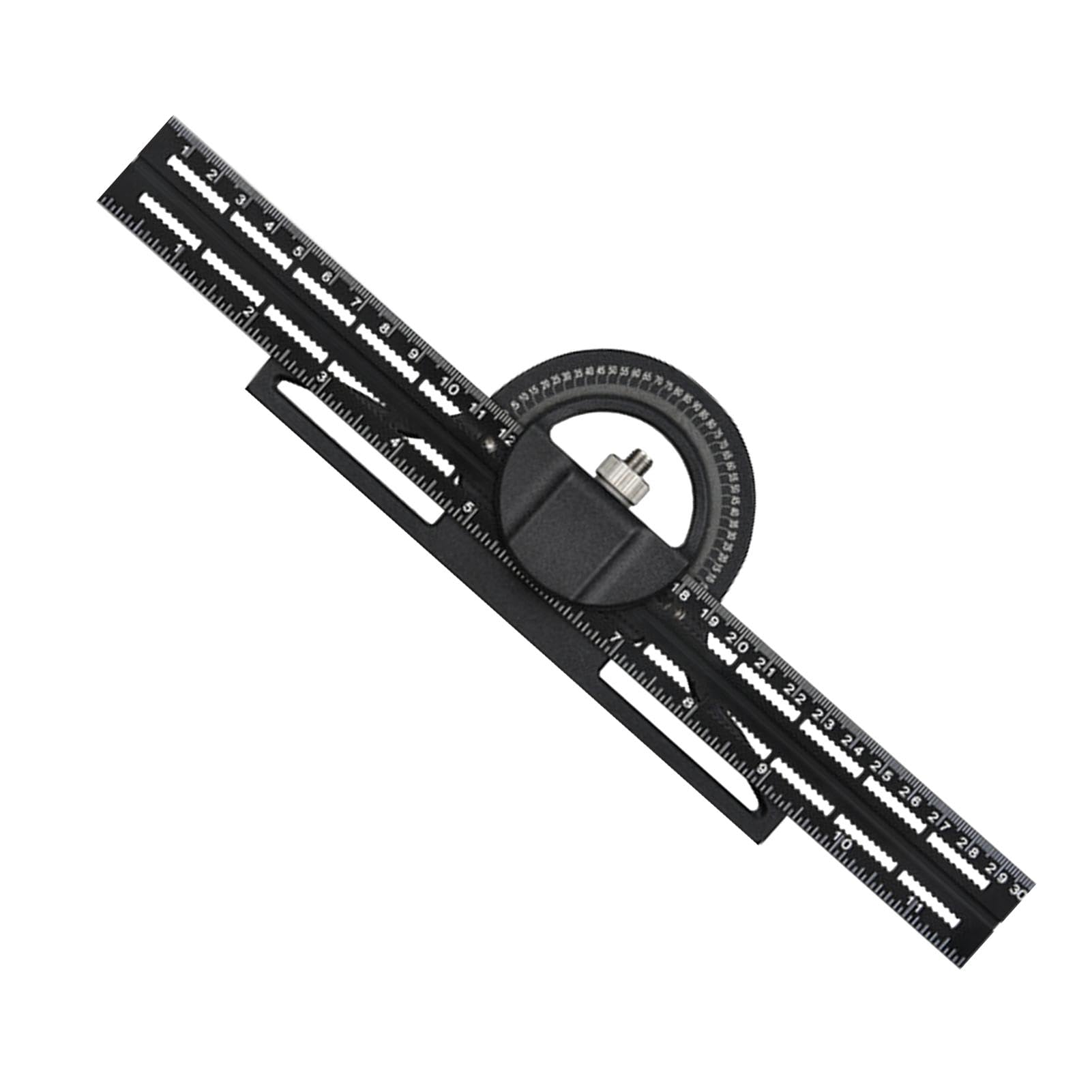 Équerre combinée, règle à angle droit, équerre de charpentier réglable