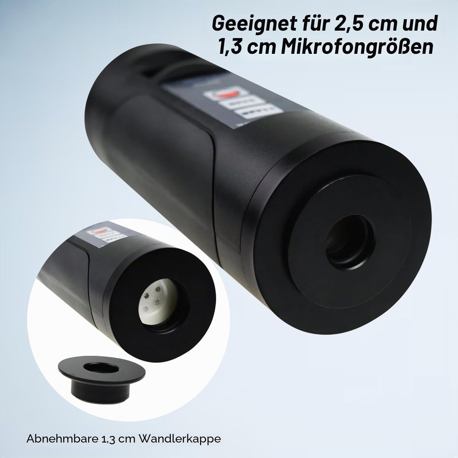 Digital Sound Level Meter Kalibrator 94db & 114db Für 1/2" Und 1" Zoll Mikrofon Geräusche Decibel Kalibrierwerkzeug