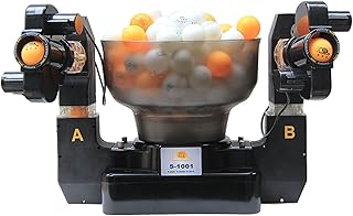 HUIOP Máquina de pingue-pongue robô de tênis de mesa Máquina automática de tênis de mesa para treinamento,máquina de bola de pingue-pongue