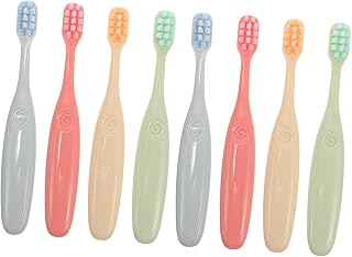 OHPHCALL 8 Pçs Escovas De Dentes Crianças Escova De Dentes Escovas De Dentes Do Agregado Familiar Escova De Dentes Portátil Escova De Dentes Macia Escova De Dentes Para Casa Escova De