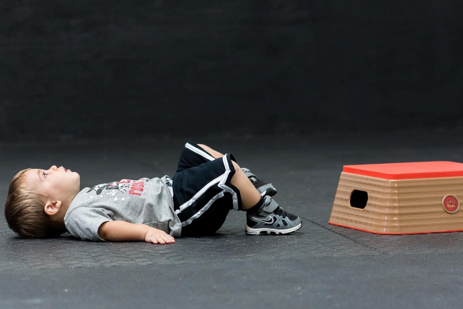 WOD Toys® Plyo Box Mini - Safe, Durable Jump Plyometric Box Toy for Kids Fitness Participation - Kid Gym Workout and Exercise Equipment for Toddlers and Children