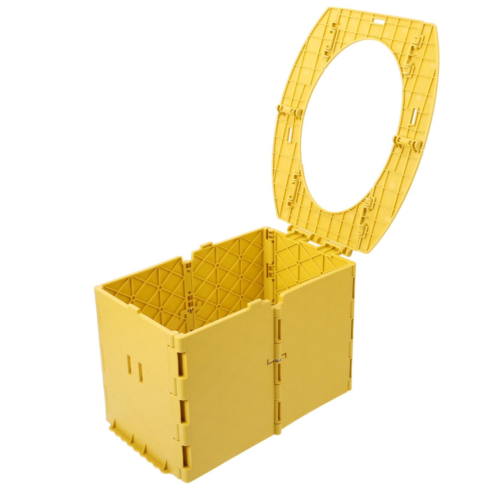 Milisten Portable Folding Toilet for Travel Potty Training Seat Compact Design for Easy to Store for Camping Fishing and Road Trips