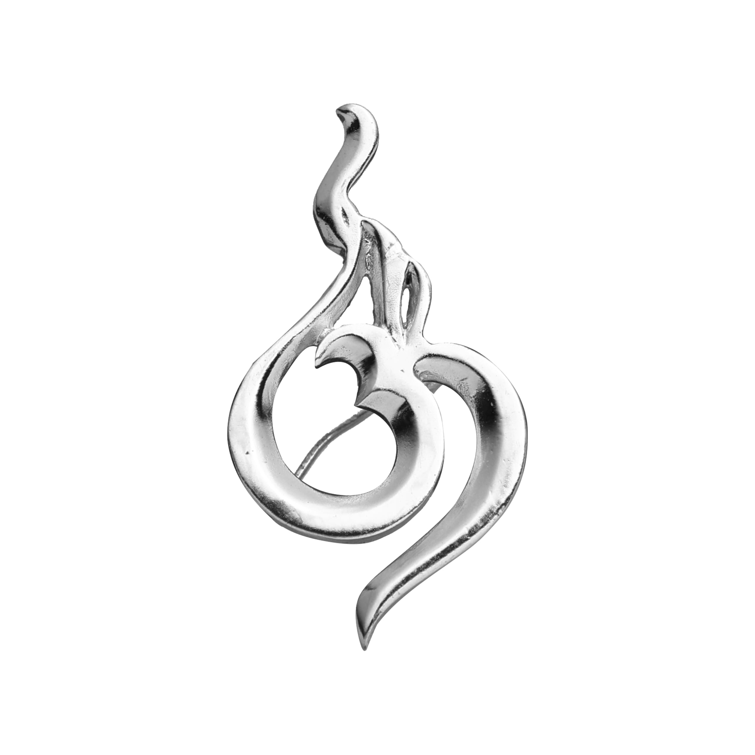 Brass Om Brooch for Men - Handcrafted Spiritual Lapel Pin for Suits & Jackets - Unique Wedding & Anniversary Gift for Him & Husband - Perfect Spiritual Accessory Brooch for Special Occasions-image-34