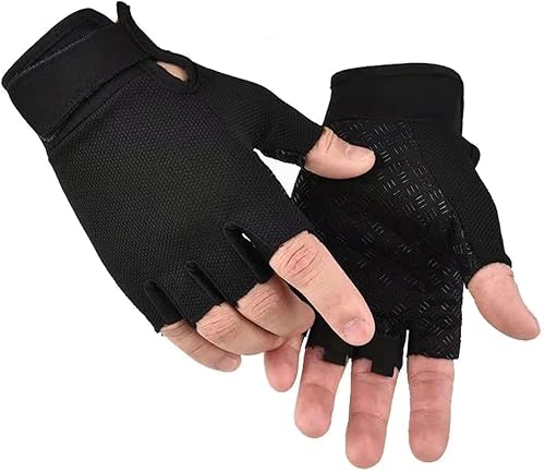 Guantes sin dedos, guantes de bicicleta, guantes tácticos, guantes de airsoft, guantes de entrenamiento, guantes de pesca, guantes de ciclismo para