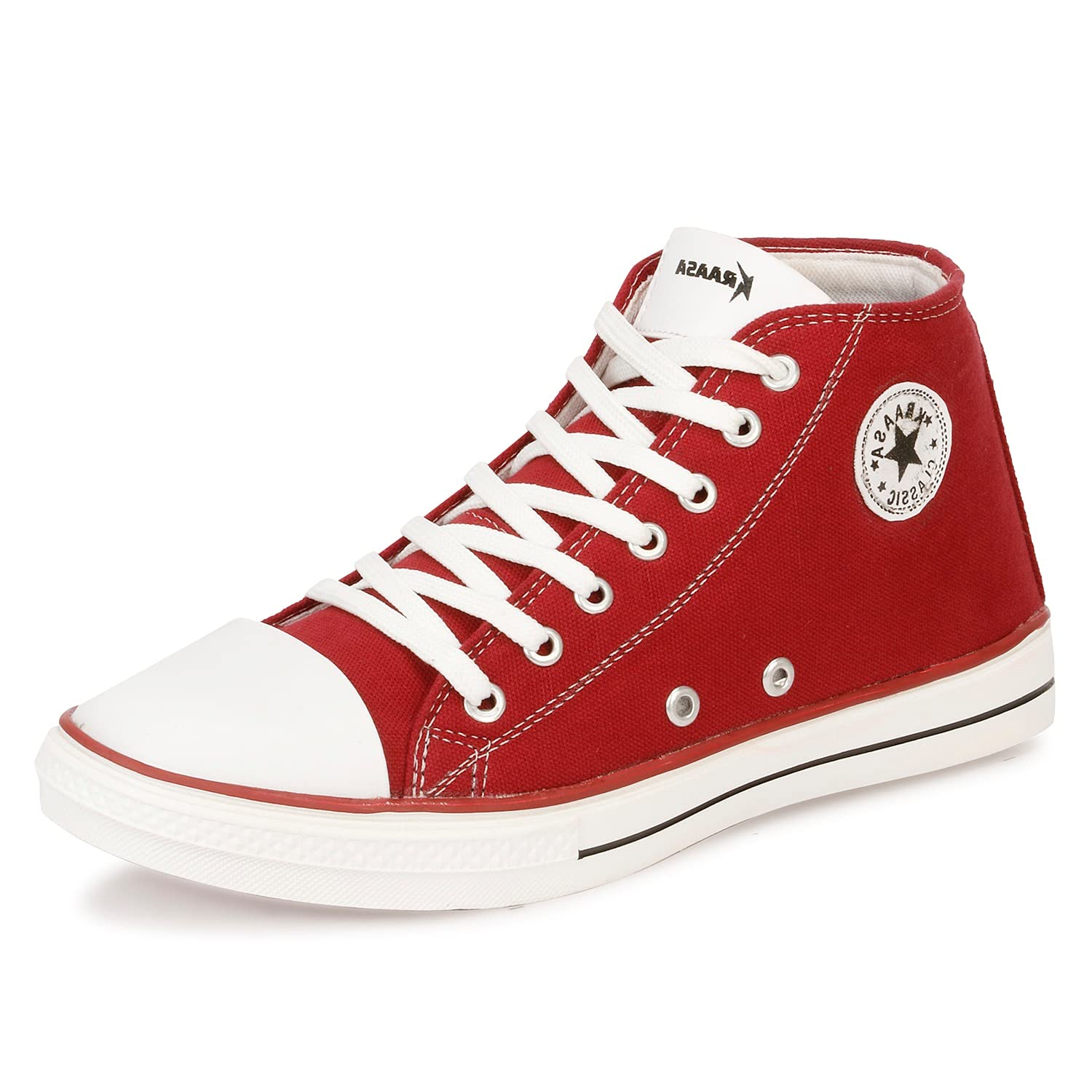 Kraasa Classic Casual Lace Up Sneaker,Casual Shoe for Men Cherry UK 6 (B0BC4FYCXC) Amazon Price History, Amazon Price Tracker