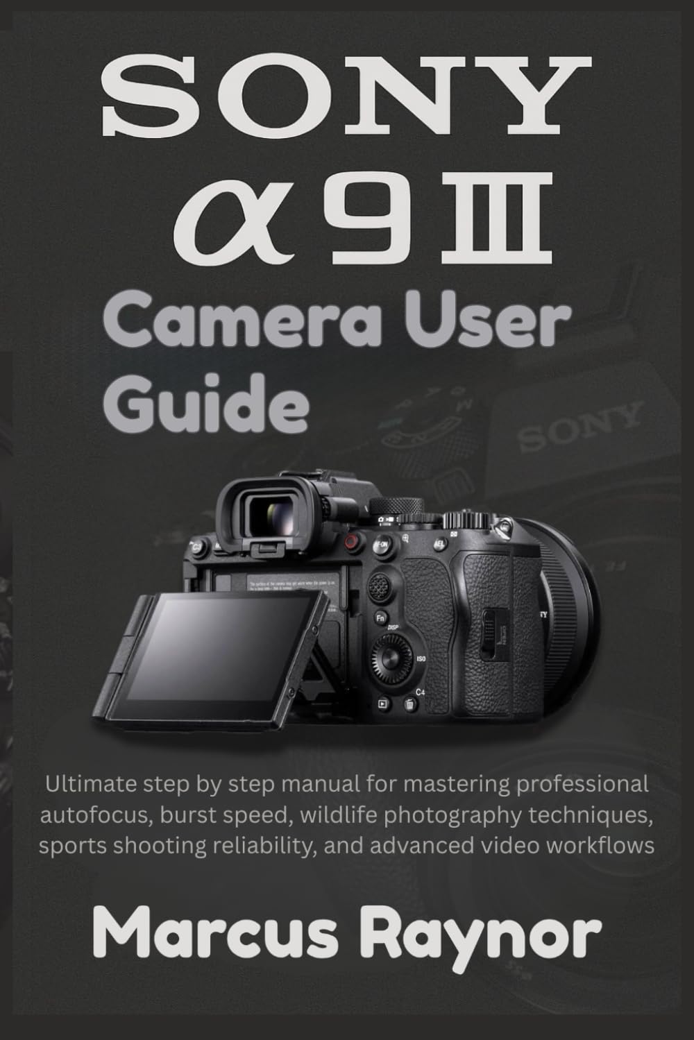 Sony a9 III Camera User Guide: Ultimate step by step manual for mastering professional autofocus, burst speed, wildlife photography techniques, sports ... reliability, and advanced video workflows