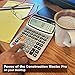Calculated Industries 44080 Construction Master Pro-Desktop Advanced Construction Math Feet-Inch-Fraction Calculator with Trig Tool for Architects, Estimators, Contractors, Builders and Remodelers
