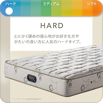 Amazon｜シモンズ(Simmons) 正規品 マットレス セミダブル