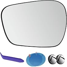 EAP Driver Side Mirror Glass Compatible with Elantra 2011-2013US Built - VIN No. Start with 5NP, Accent 2012-2017, Heated Doesnt Fit Elantra Touring