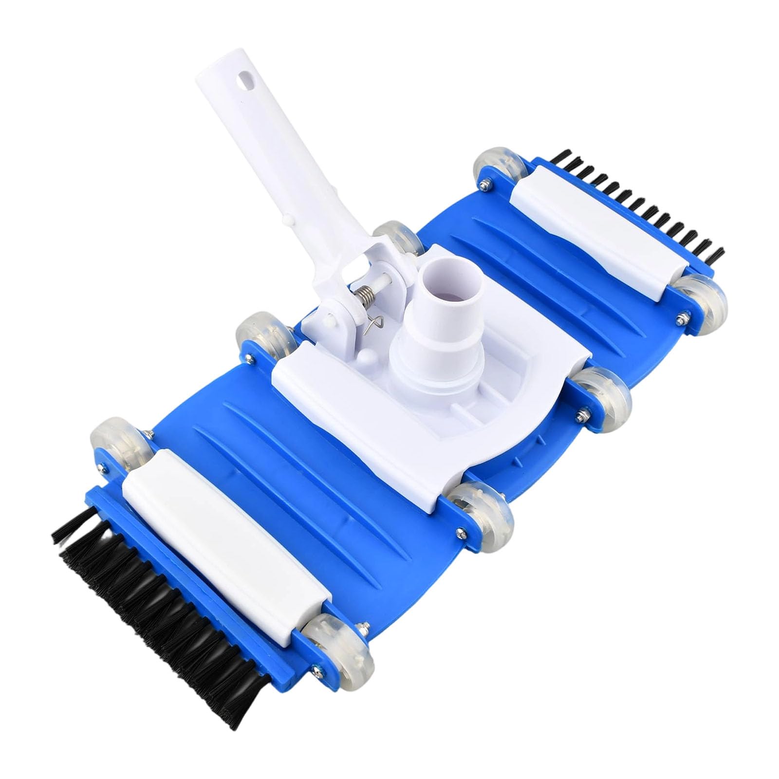 Tête d'aspirateur de piscine avec brosses rotatives et latérales pour un nettoyage et un entretien efficaces de la natation - Large aspirateur