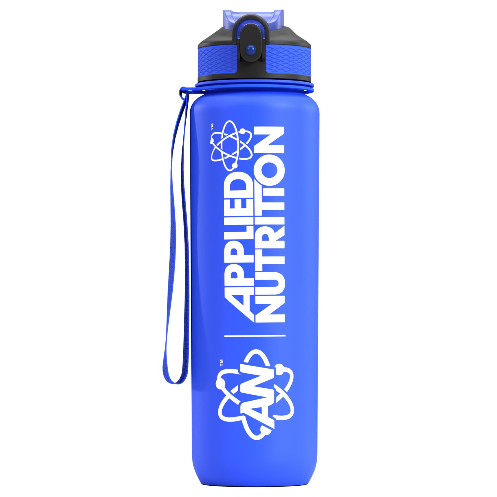 Applied Nutrition Water Bottle - 1 Litre Water Bottle, Sports & Gym 1l Drinking Bottle