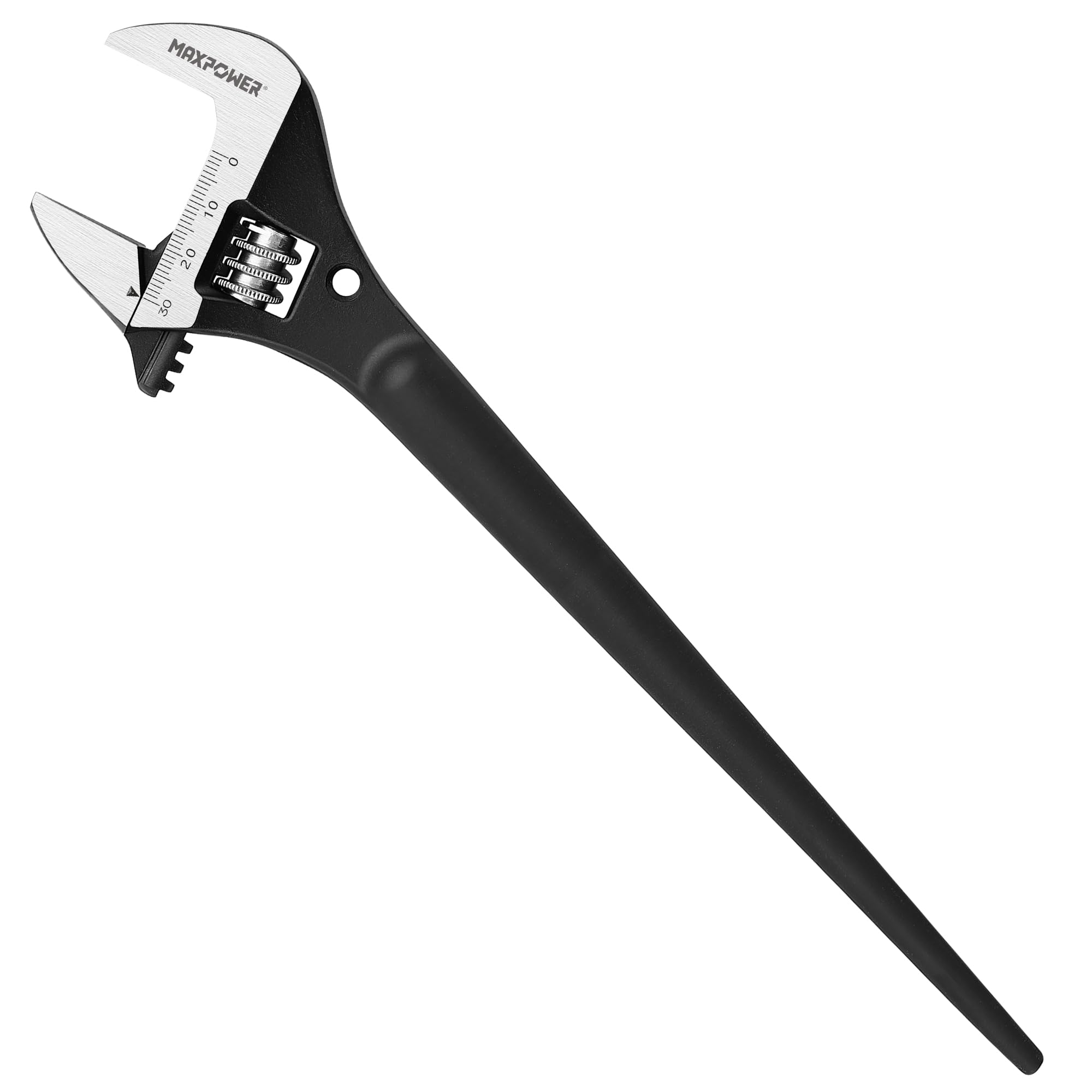 MAXPOWER 257mm 10inch Spud Wrench, Construction Spud Wrench for Up to 30 mm Nuts and Bolts