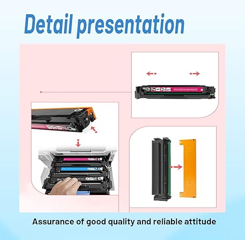 Miniatura 5 de CRG-055 Cartucho de tóner compatible de alto rendimiento (con chip) de repuesto para impresora CRG055KCMY, para impresora Canon LBP663CDN LBP663CDW