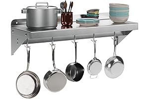 Garvee Stainless Steel Shelf: Durable and Versatile Wall Decor for Every Space