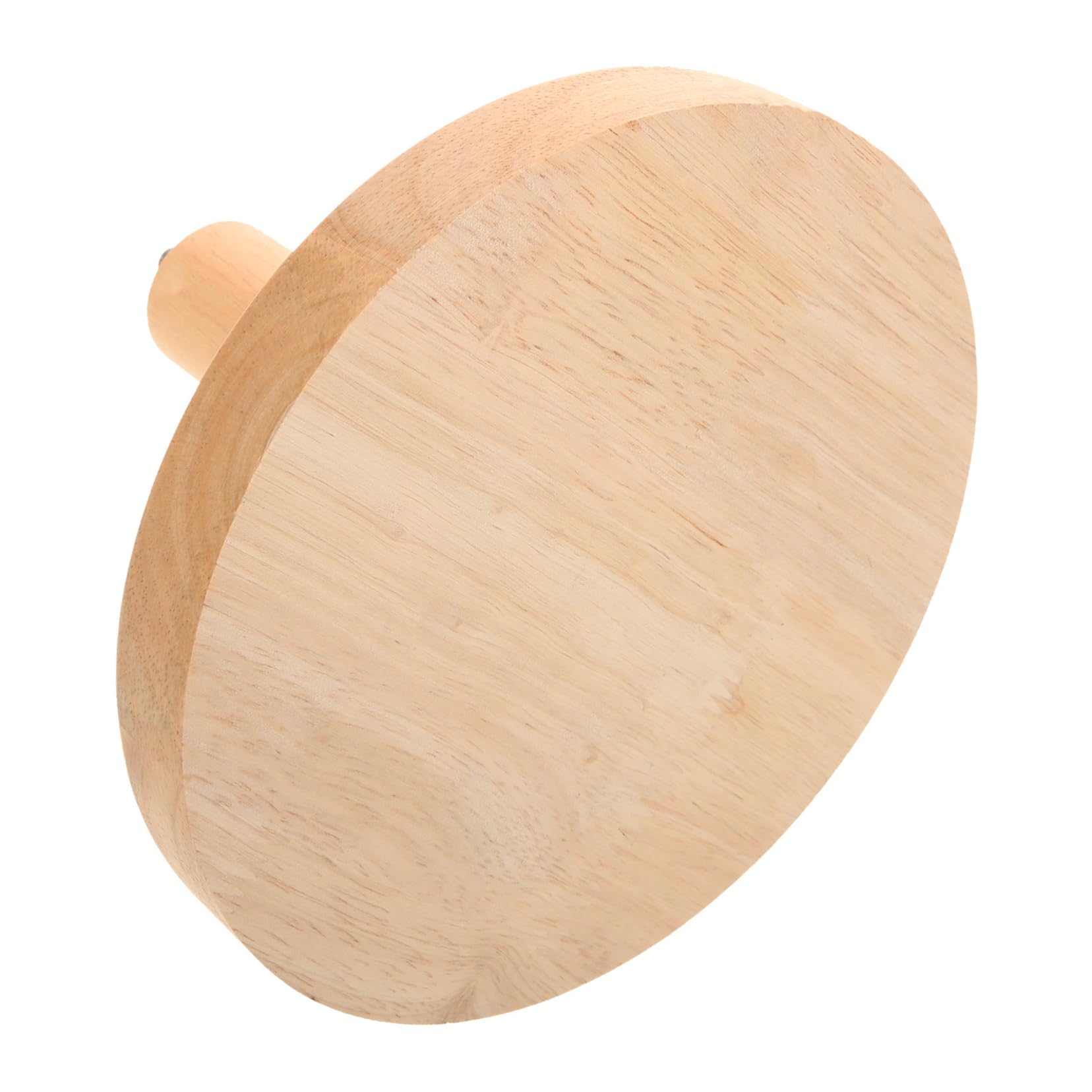 Base para cabeza de maniquí en madera natural PRETYZOOM con acabado rústico premium