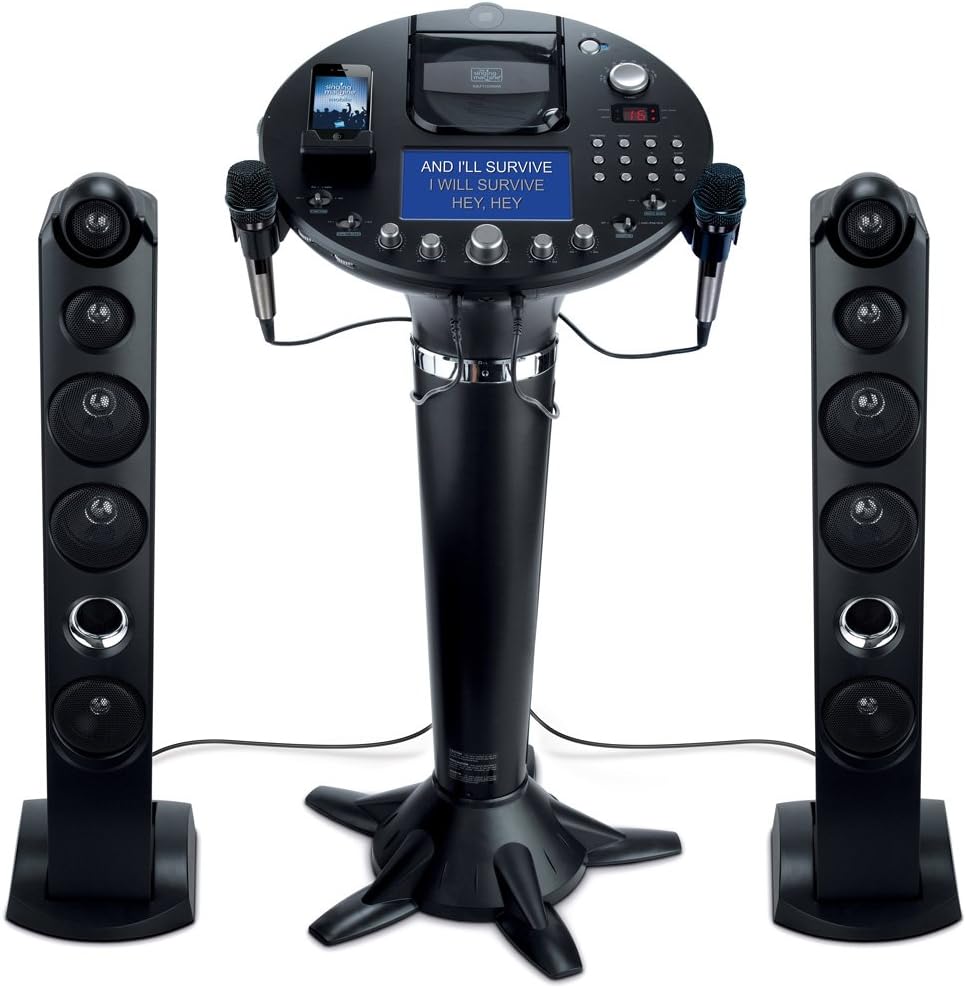 Amazon.com: Singing Machine iSM1028Xa 7-Inch Color TFT Display CDG ...